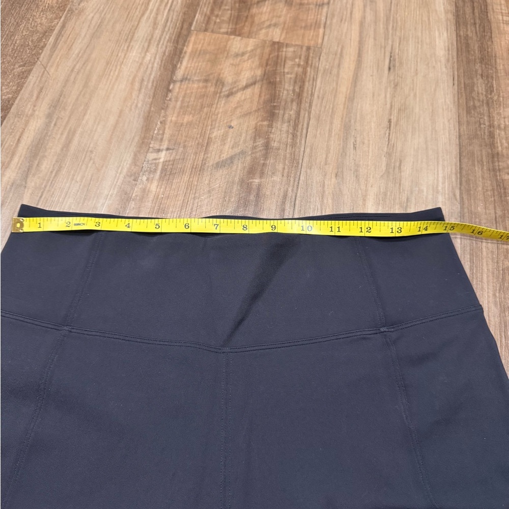 Athleta Delancey Flare Pants Black High Rise Work Travel Workout Trousers, L - Picture 10 of 16